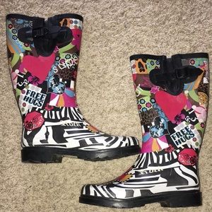ROCK rain boots 8